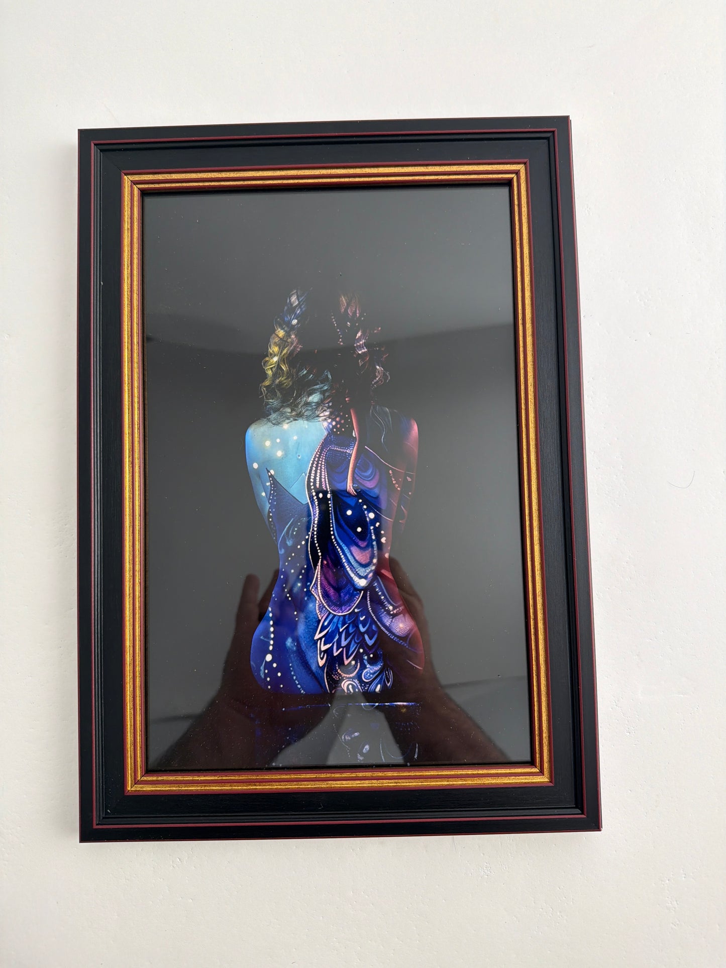 Butterfly emerged  - 10x14 Metal Print