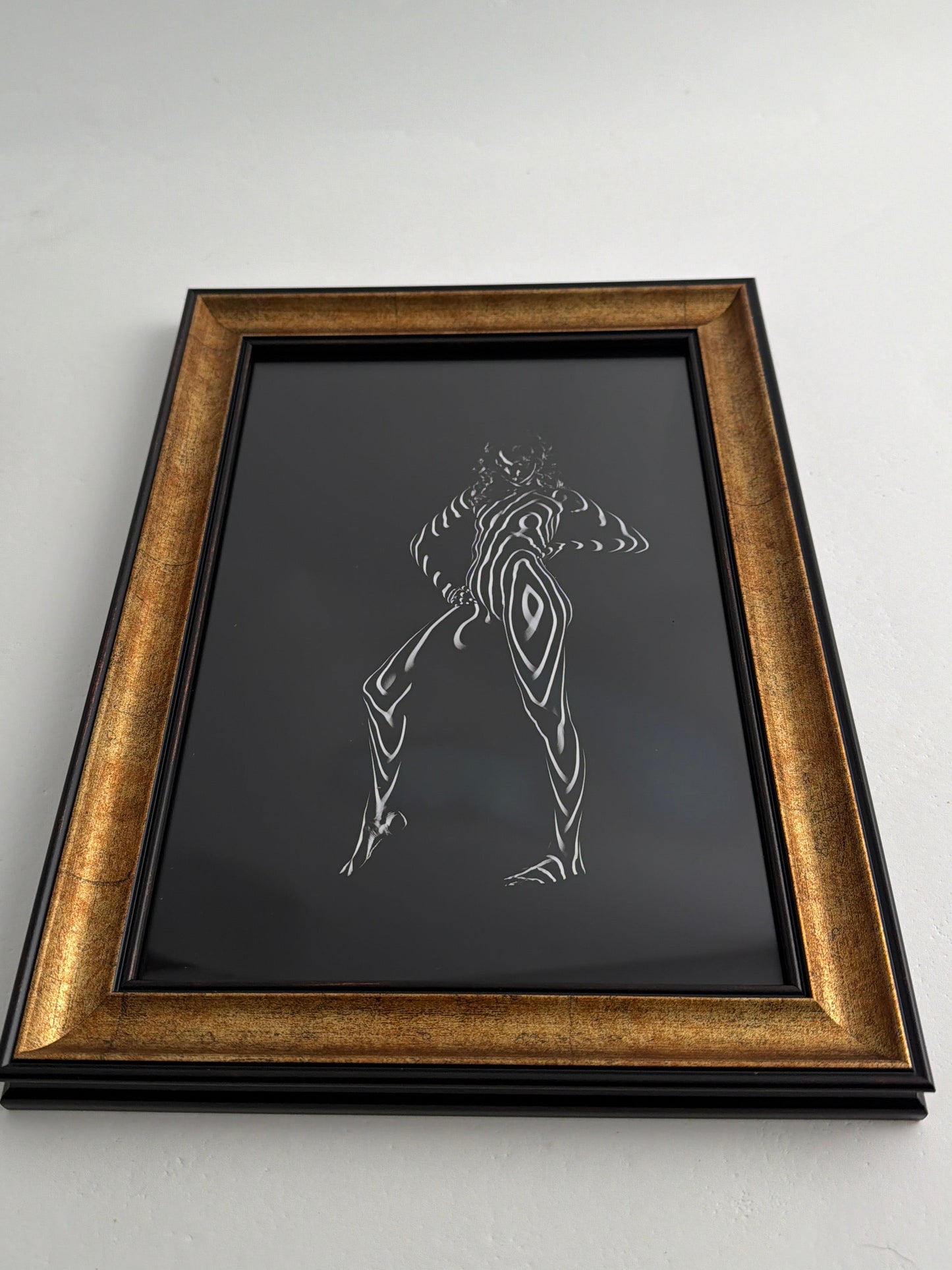 Body lines - 10x14 framed print